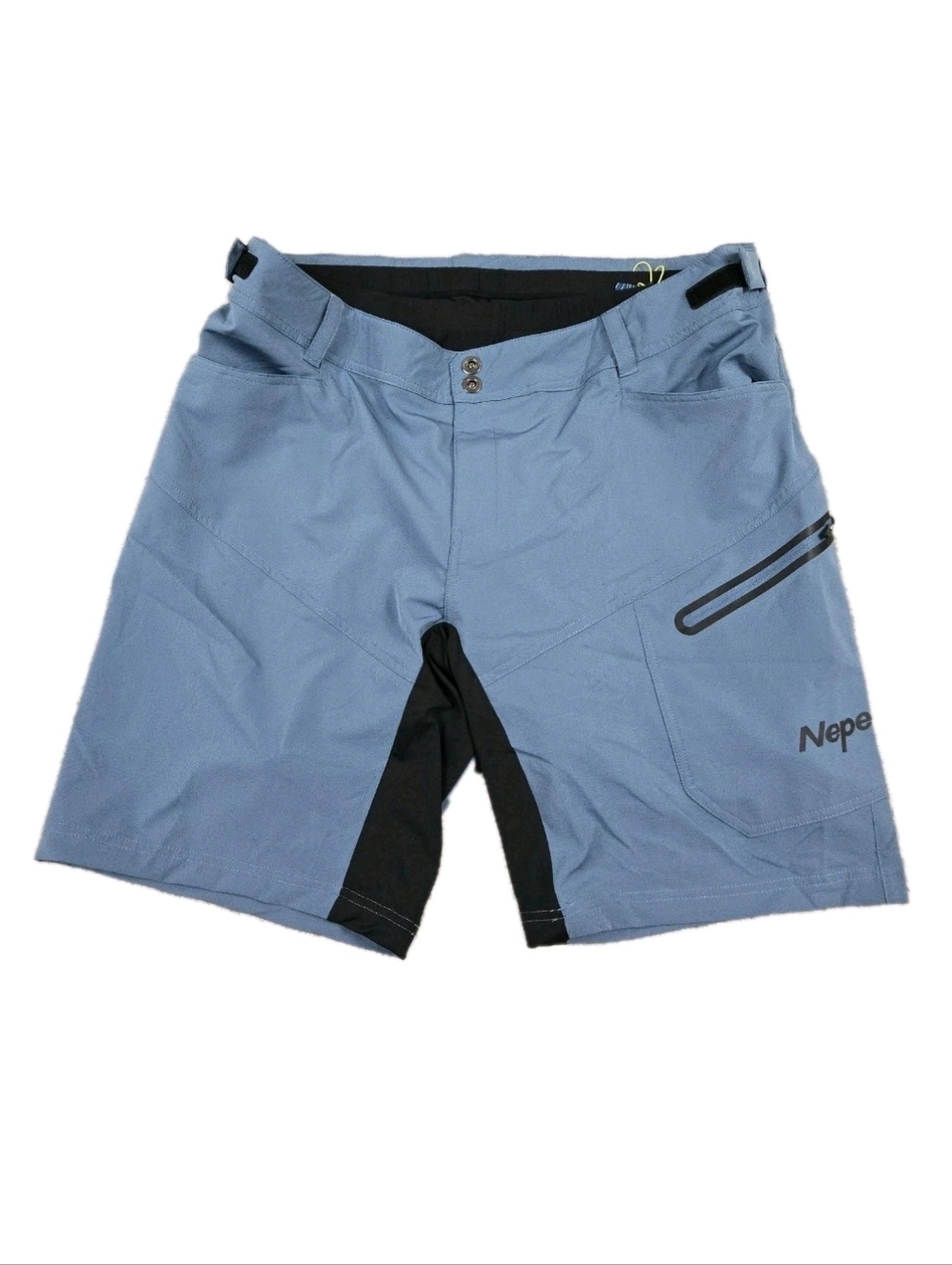 Nepest Mens Mountain Bike Shorts 3D Padded 2 n 1 Baggy Trunks Cycling Outdoor